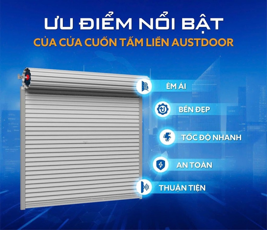 So sánh cửa cuốn Austdoor và Bossdoor