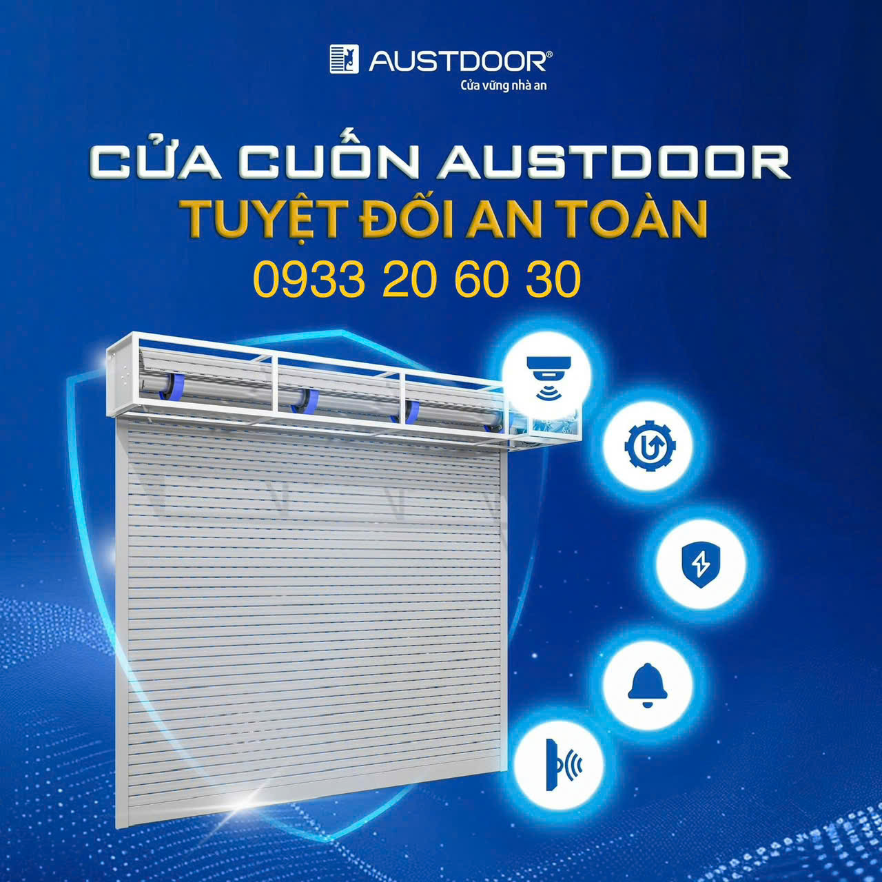 Báo giá cửa cuốn austdoor 2026